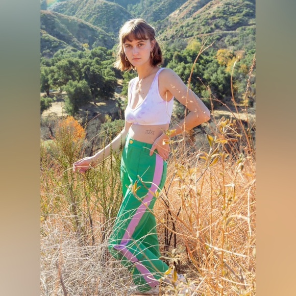 Big Bud Press Cavalry Western Pants Green ~ Limited Edition Size Small - Picture 2 of 16